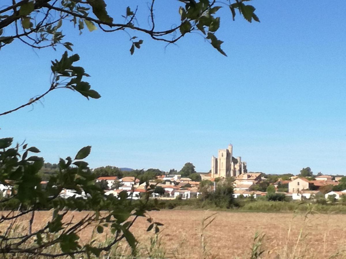 La Pause Sous Le Pin B&B Chambres D'Hotes Capestang Bagian luar foto
